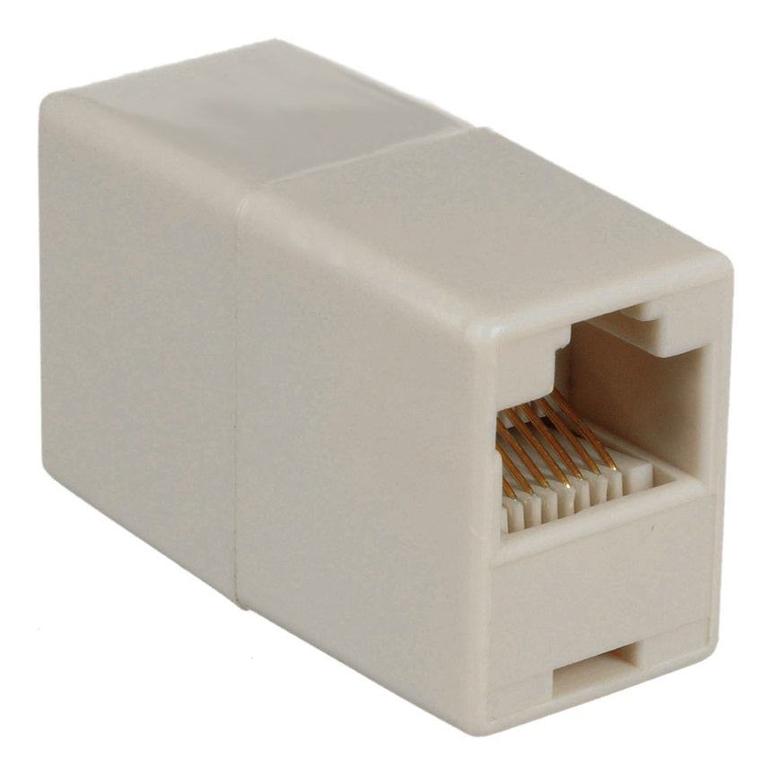 8Ware RJ45 in Line Coupler - Network Keystone Jack Socket suitable for CAT5e and CAT6 Ethernet cables 8Ware RJ45 in Line Coupler - Network Keystone Jack Socket suitable for CAT5e and CAT6 Ethernet cables